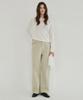 LOSSYROW Calm Line Semi Wide Denim Olive