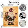 Christmas Pearl Painting Kit Santa Claus Gift Candy Cane Handmade DIY Home Decoration Painting