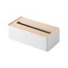 Jitsugyo (Yamazaki) Tissue Case with Lid L Natural Approx. W26 X D13 X H8.2cm RIN Tissue Box Paper Towel Case 7730