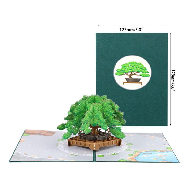 Handmade 3D Greeting Cards Cherry Blossom Basket Pop Up Card for Mother's Day Anniversary Valentine's Day Wedding Birthday Gifts