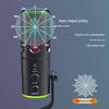 RGB Gaming Microphone - Wired Condenser for Streaming, Recording, and KTV