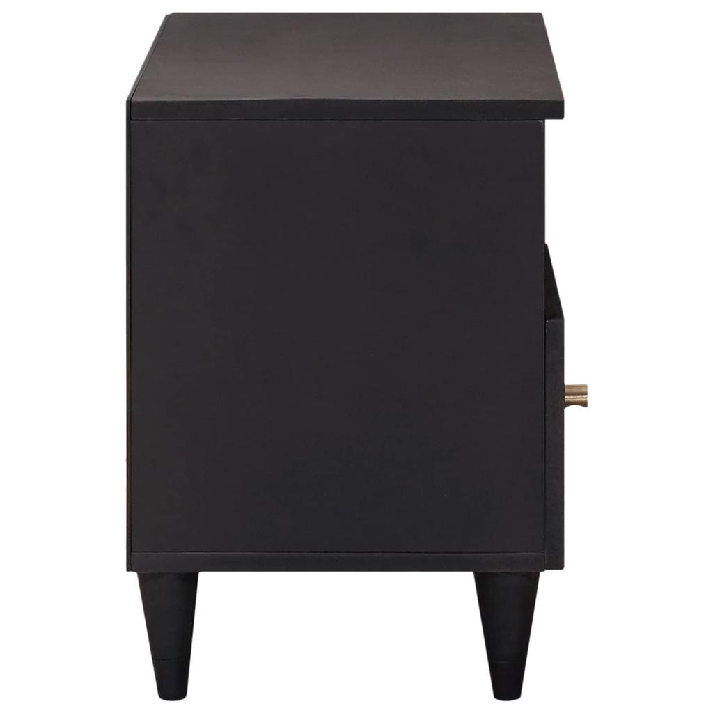Storage Cabinet Multi Color 80 X 33.5 X 46 Cm Solid Mango Wood