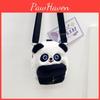 Plush Cartoon Panda Shoulder Bag Cute Little Girl Slung Childlike Shoulders