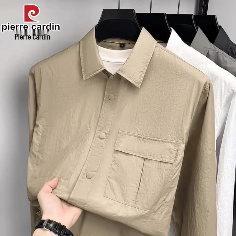 Pierre Cardin Men s UPF50+ Ice Silk Sun Protection Jacket XL