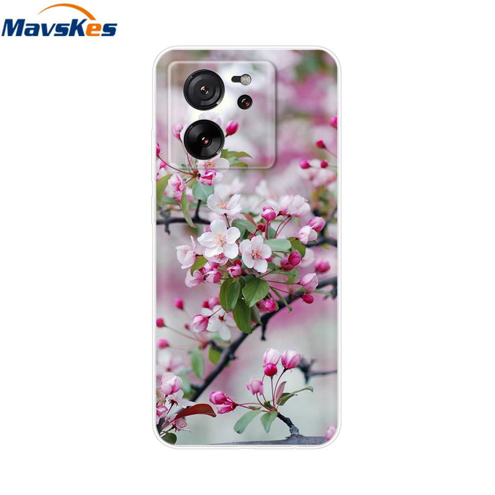 Clear Silicone Case For Xiaomi 13T Pro Back Cover For Xiaomi 13T Case Soft TPU Bumper Protective Phone Cases Mi13T Fundas Coque
