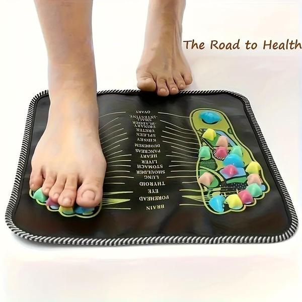 Traditional Chinese Medicine Acupressure Foot Massage Mat - Battery-Free Health And Wellness Accessory