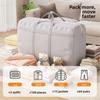 New Multifunctional Duffle Bag with Handle Foldable Clothes Storage Bins Dust-Proof Large Capacity Moving Luggage Bags for Home