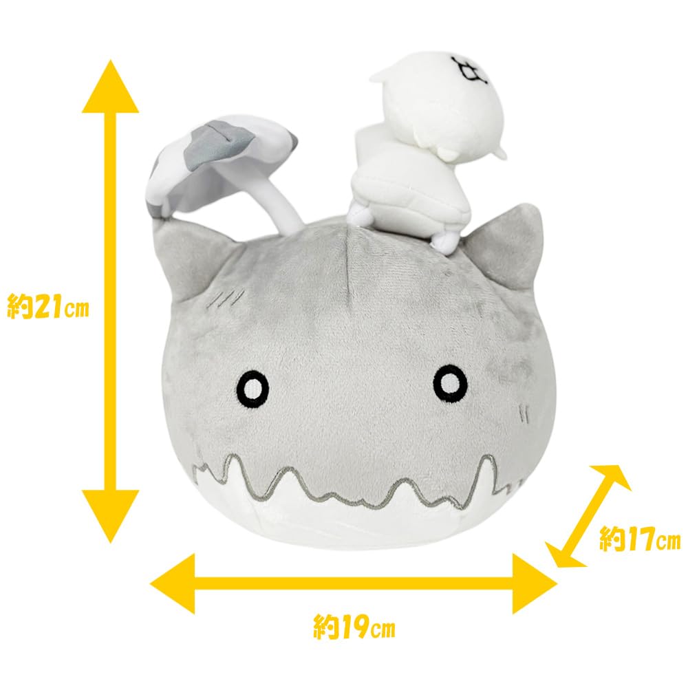 The Battle Cats BIG Plush Toy - Cat Island Official Character Goods - Approx. 21cm