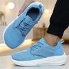 Casual Walking Mesh Sneakers Men Breathable Lightweight Lace Up Shoes Comfortable Soft Sole Non-Slip Shoes For Men Women Outdoor