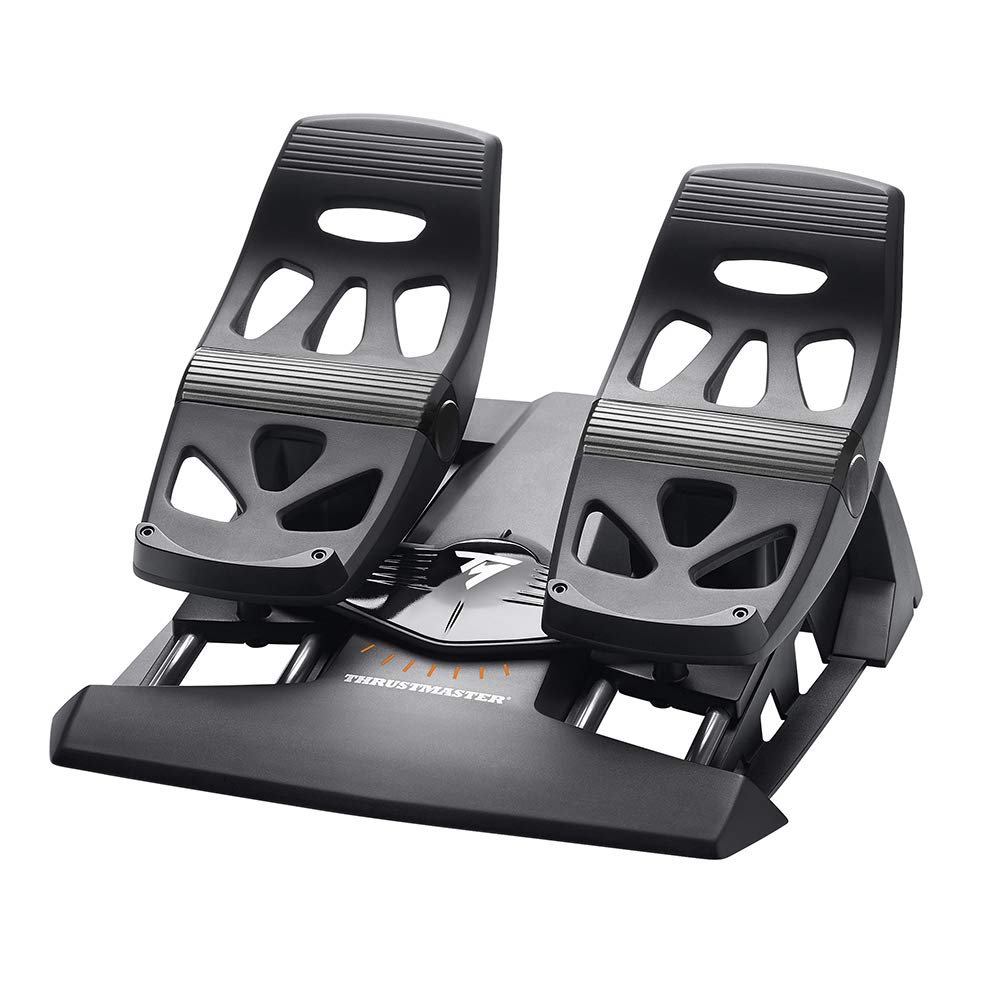 Pedal de leme Thrustmaster FCS Flight Pack para PC []Thrustmaster T.16000M Joystick, acelerador,