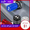 OBFU7 2025 Hot Car Wheel Tire Valve Caps Aluminum Tyre Tire Valve Air Port Cover Car Accessories For BMW Performance M Power E90 E91 E