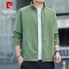 Pierre Cardin Men's Autumn/Winter Fleece Stand Collar Jacket