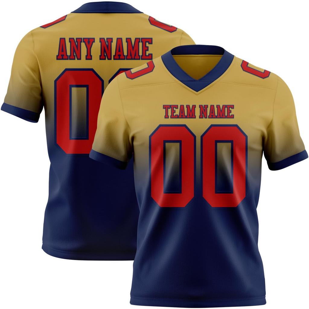 Men's Custom Football - Personalized Sportswear for Day and