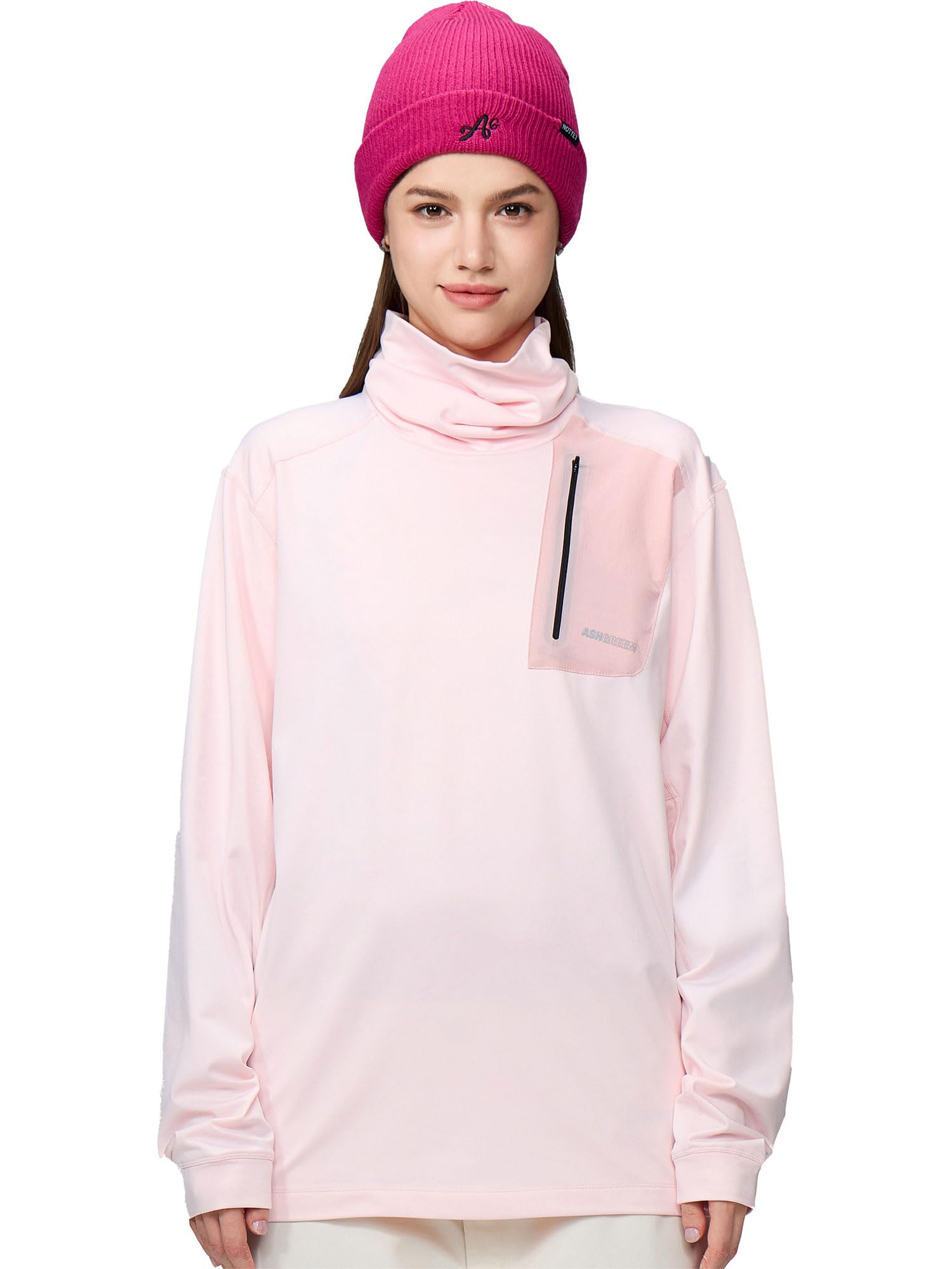 

Winter Sports Fleece 3 Balaclava Size Fleece innerwear for winter cold weather [Ash Gleam] Innerwear, Colors, Integrated/Turtleneck AGAP-3700/3701