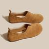 Fashion Shoes for Women Round Toe Slip-on Spring and Autumn Woman Flats Stylish Y2k with Discount Korean Style Sale Wholesale Chic Point