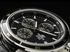 Casio Edifice Chronograph Watch EFR-526L-1AV Men's Black Stainless Steel Leather Strap 42mm 100m