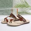 Summer Women's Casual Versatile Set Toe Beach Sandals