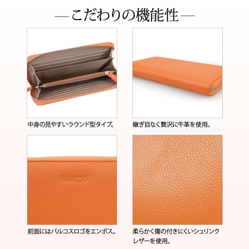 Set Universal Portofel Geantă de Mână din Piele Shrink MĂRIME UNICĂ [Barcos] & Femei (GRI DESCHIS)