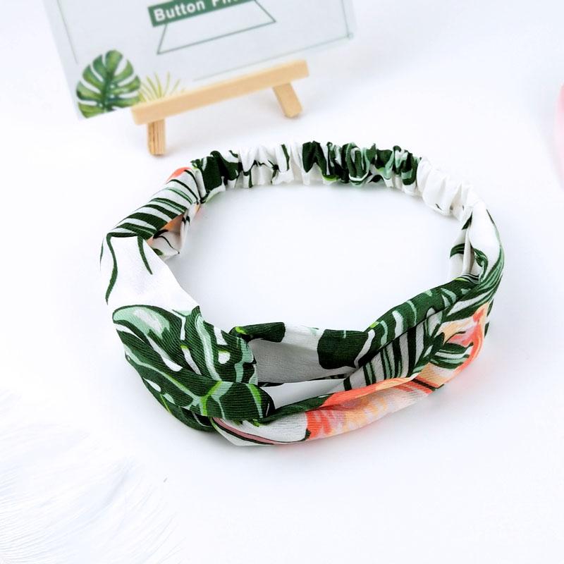 Scrunchies Frau Geknoteter Turban Haaraccessoires für Mädchen Stirnband Turban Elastisches Haarband Kopfwickel Gestreifte Haar-Scrunchies