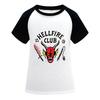 Chlapci Dívky Stranger Things Hellfire Potisk Módní Filmový Potisk Tričko Top