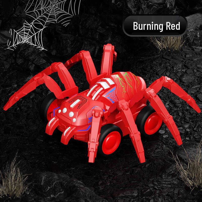 Трансграничный автомобиль-паук: Инерционная ползающая игрушка для детей - для мальчиков и девочек