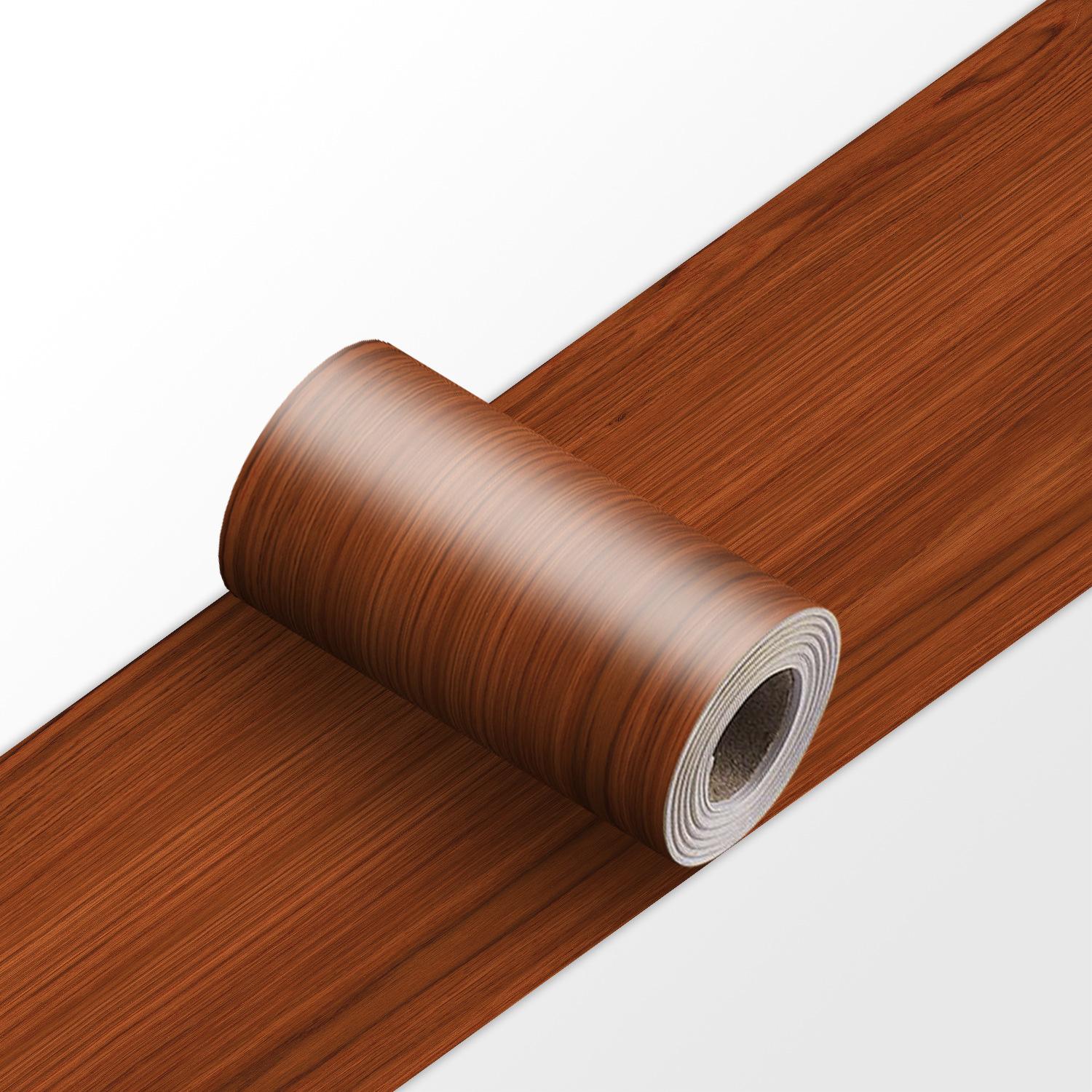 

Роскошный Деревянный Плинтус Угловой Настенный Стикер Ванная Офис Стекло Линия Талии Домашний Декор Водонепроницаемый Напольный Волновод Художественные Обои 10cm*240cm*1pcs