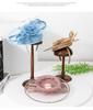 2026 Frühjahr/Sommer Feder-Schleier Kopfschmuck: Retro-Teeparty-Blumen-Haarschmuck für Damen