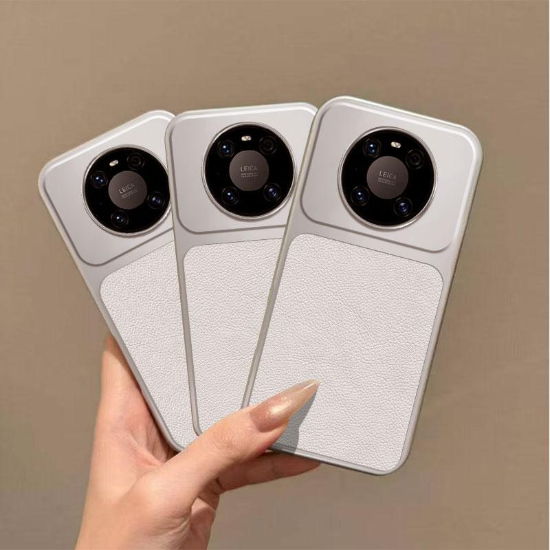 High Quality Soft Phone Case for Huawei Mate 40 Pro 40E Mate40 40Pro 5G Faux Lambskin Silicone Shockproof Back Cover Accessories