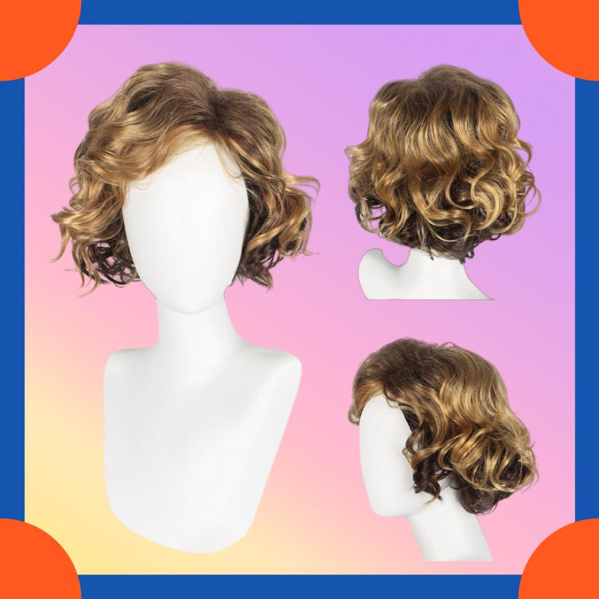 2025 European Fashion Short Curly Wig For Men HW780