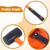Floor Joint Repair Tool: Ergonomic Mallet, Secure Suction Cup, Correction Tool for Vinyl, Wood,