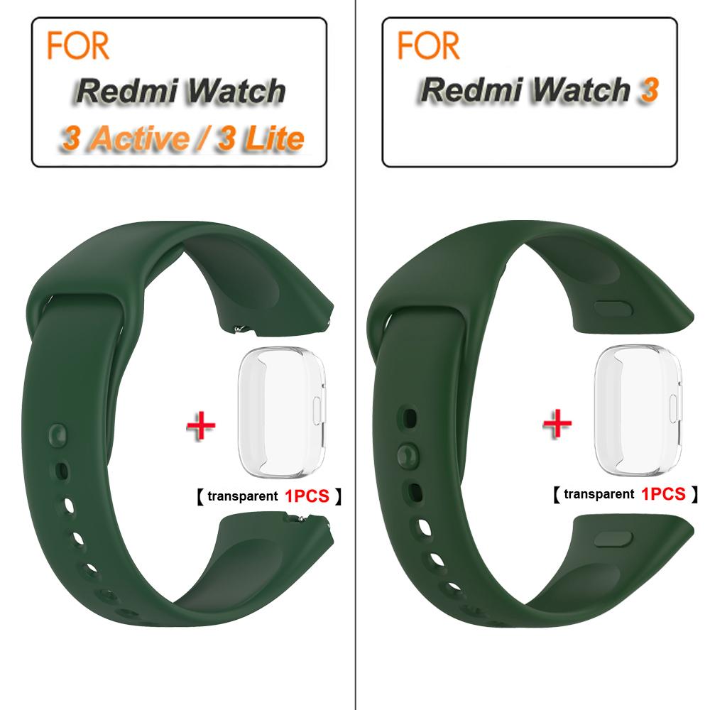 Watchbands Strap For Xiaomi Redmi Watch 3 Active/Lite Strap Replacement Strap For Xiaomi Redmi Watch 3 Strap Correa