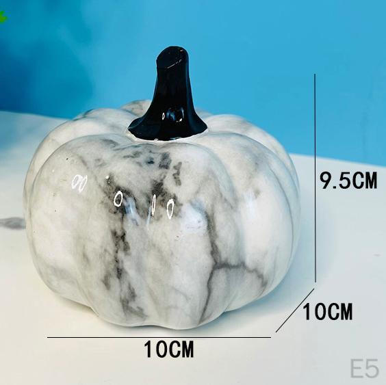 Colorful Pumpkin Art Sculpture for Elegant Home Decor