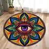 Peacock Feather Carpet Mat Rug Mystic Eye Rainbow Colors Exotic Artistic Pattern Modern Living Room Home Decor Soft Floor Mat