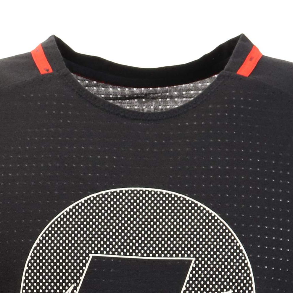Nike Maglione con Stampa Logo Girocollo T-Shirt Uomo Top Nero BV5599-010