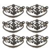 15 Sets Antique Handle Kitchen Cabinet Drawer Handle Pulls Zinc Alloy Cupboard Hardware Fitting