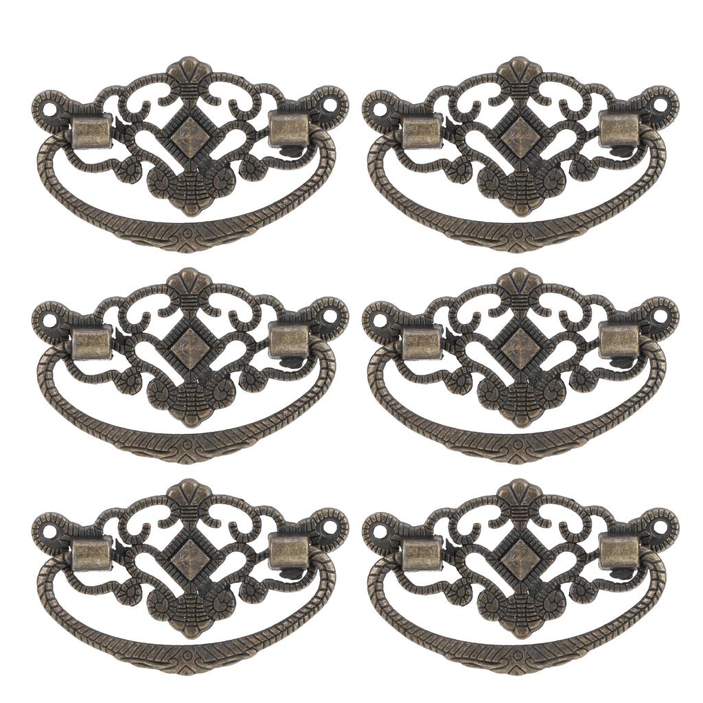 15 Sets Antique Handle Kitchen Cabinet Drawer Handle Pulls Zinc Alloy Cupboard Hardware Fitting