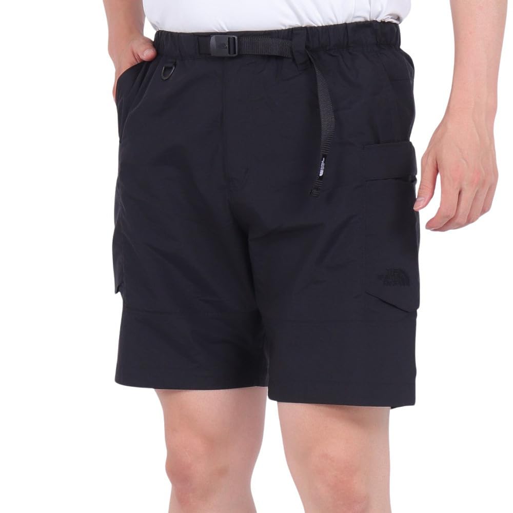 The North Face Class Five Cargo Size S Shorts, Men's, Water-Repellent, Black,