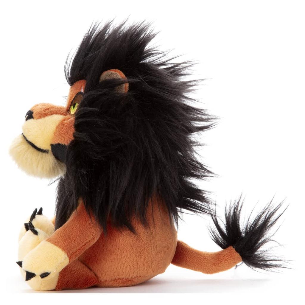 Takara Tomy Arts Disney Character Washable Beans Collection Scar Plush Approximately 16cm Tall Toy,