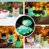 100pcs Luminous Stones Glow In Dark Pebbles Stone Night Sand Stone for Garden Yard Outdoor Path Lawn Fish Tank Aquarium Decor
