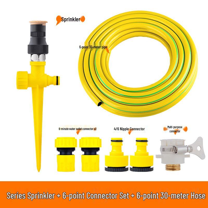 360° Adjustable Automatic Lawn & Garden Sprinkler Head