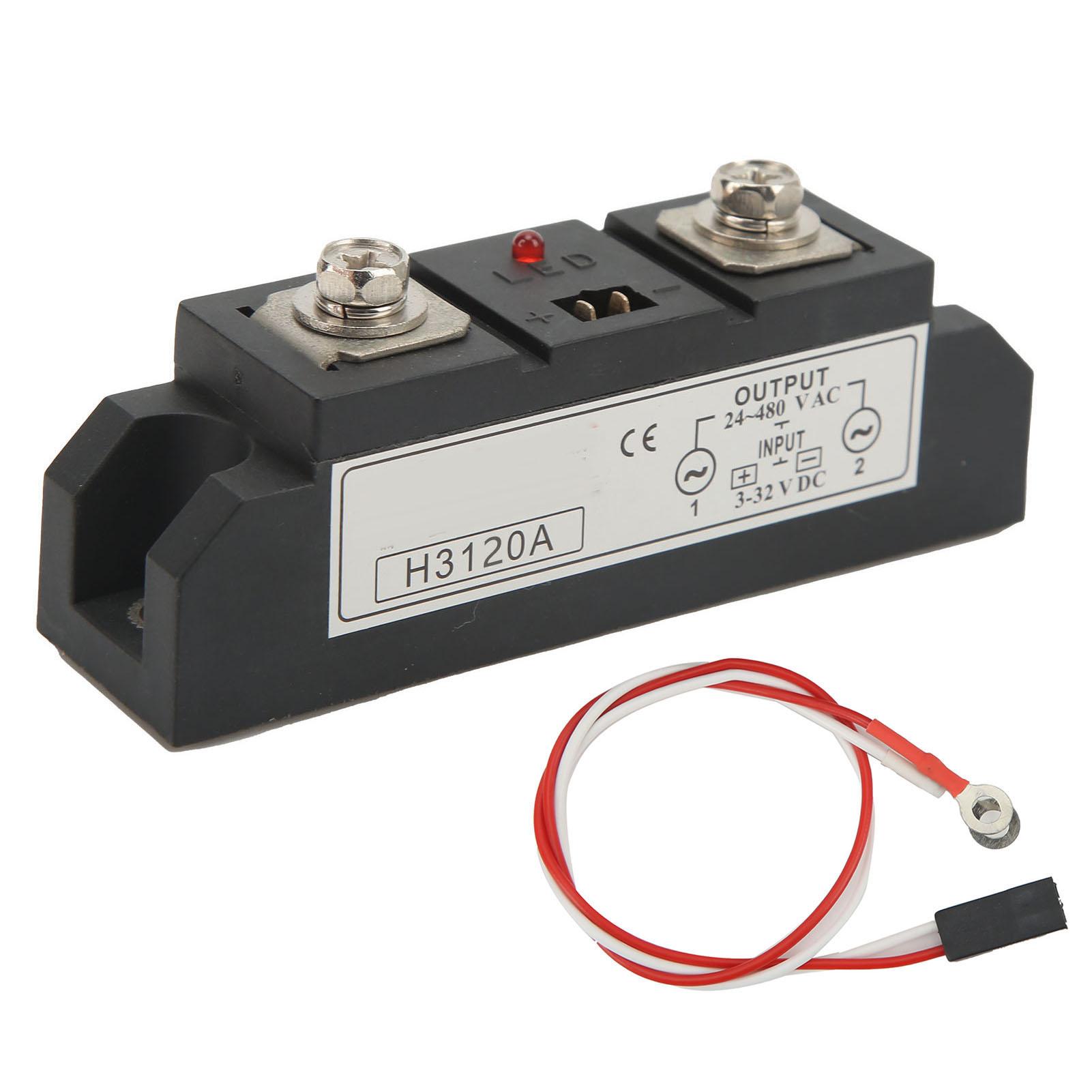 

Solid State Relay Industrial SSR 332V DC Input to 24480V AC Output for Lathe Vehicle