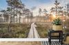 Photomural Wooden Path In The Forest Washable Fleece 416x254