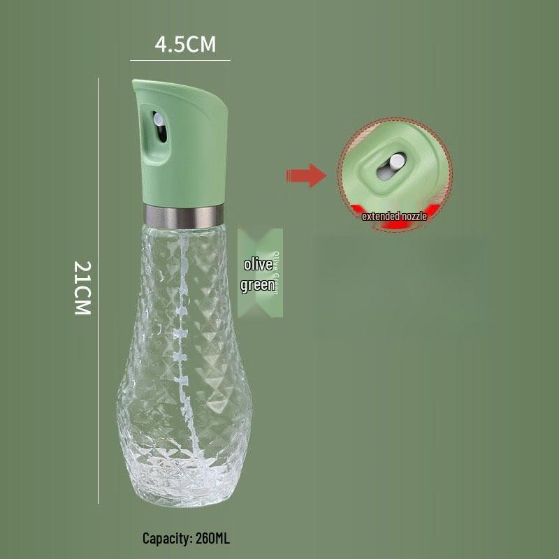 Glass Oil Spray Bottle Set