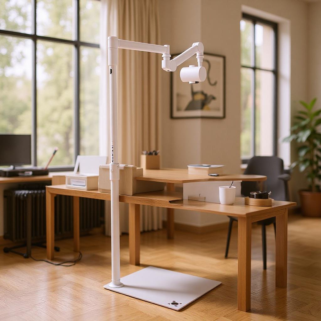 

Medical Bracket Smart Visual Hospital Bed Screen Wall Mount Arm 96x64x12 cm