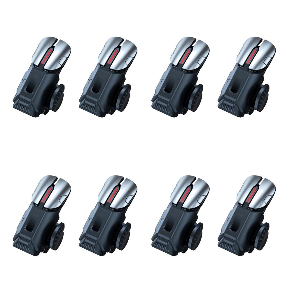 5-1Pairs 6 Finger Game Controller for PUBG Game Mobile Gamepad Trigger Joystick Shooter Fire Button Controller for PUBG Mobile