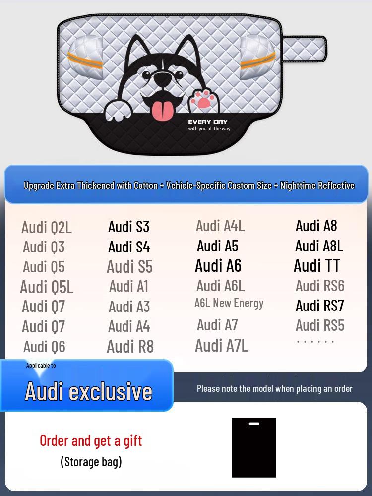 Compact Car Windshield Sunshade and Heat Insulation Visor