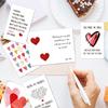 Candy Cards With Drifting Bottle Shaped Cards For Valentine's Day Party Gift Exchange Gift Decoration