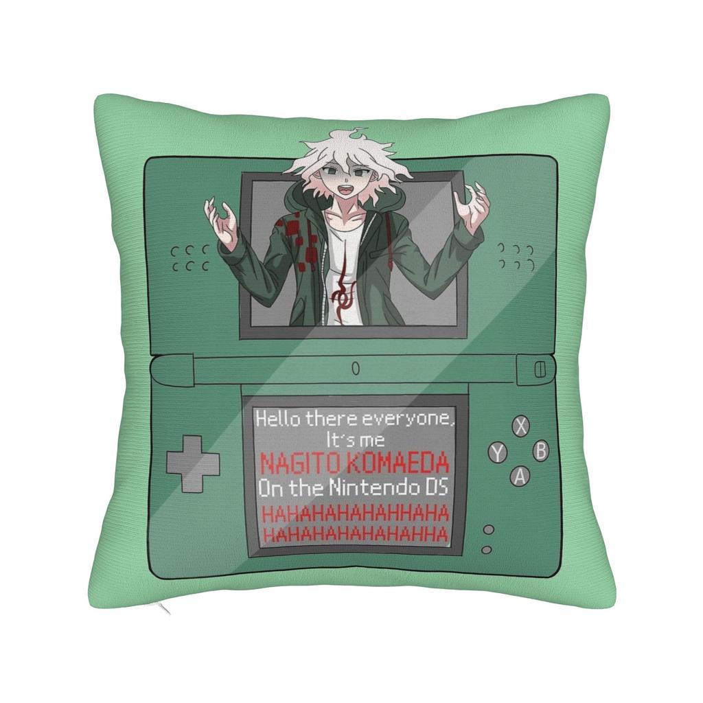 Nagito Komaeda Danganronpa Anime Pillowcase Printed Cushion Cover Decoration Pillow Case Cover Home Square