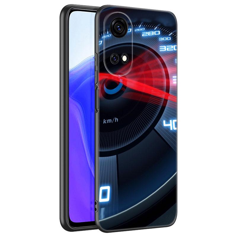 Sports Cool Car Black Phone Case For Huawei Honor 70 90 Lite X40 GT X50 I X5 Plus X6A X6S X7A X8A X8B X6 X7 X8 X9 4G X9A X9B 5G