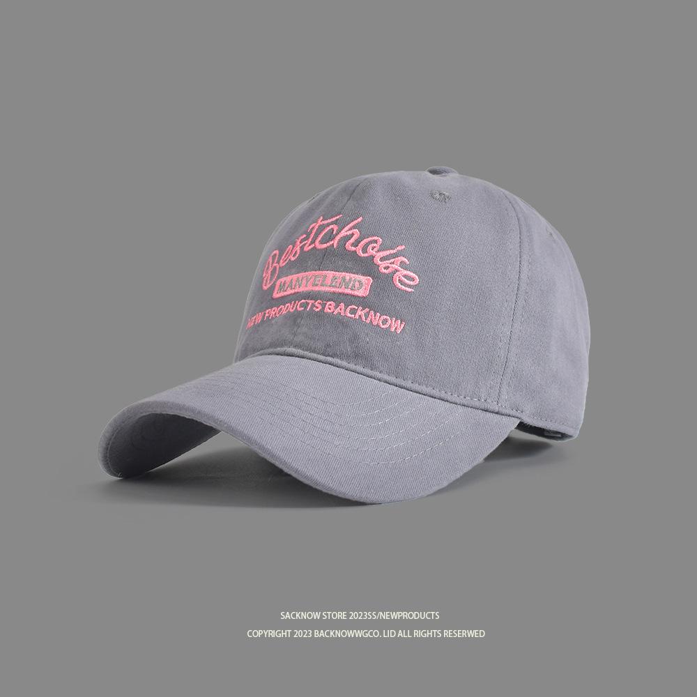 Women's Fashion Summer Baseball Cap Showing Small Face Original American Retro Versatile Soft Top